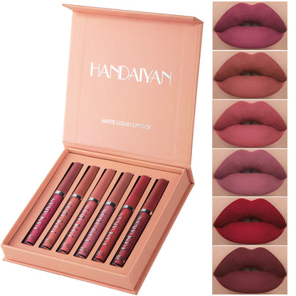 🫦 SET DE LABIALES X 6 HANDAIYAN 💄