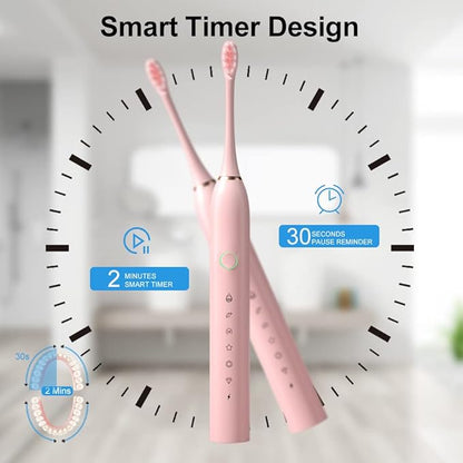 🧼  Dientes más limpios en menos tiempo, tu sonrisa merece lo mejor,