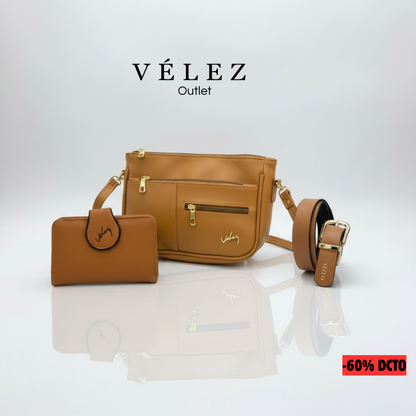 Set ASTRA para mujer Vélez + Correa HIEDRA