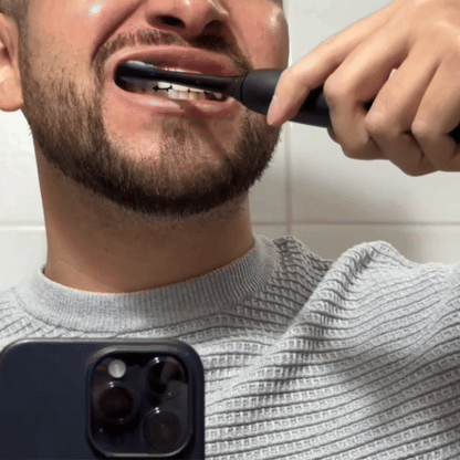 🧼  Dientes más limpios en menos tiempo, tu sonrisa merece lo mejor,