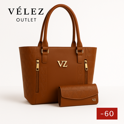 Bolso Vélez más Billetera Gratis.